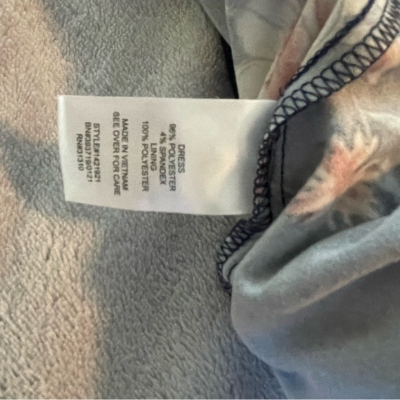 Fortune + Ivy Floral Double Slit Crossback Sleeveless V-Neck Maxi Dress - Picture 9 of 9